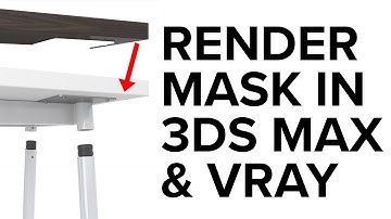 Render Mask in 3DS Max & VRAY