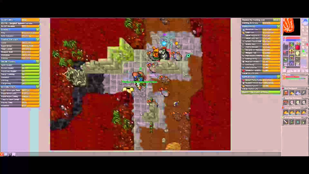 [WindBot] Medusae & Serpent Spawns Goroma for Mages by Brad - YouTube