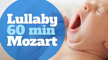 Lullaby for Babies 60 min Music Therapy - Baby Sleep Music - Mozart Flute & Harp - Playlist