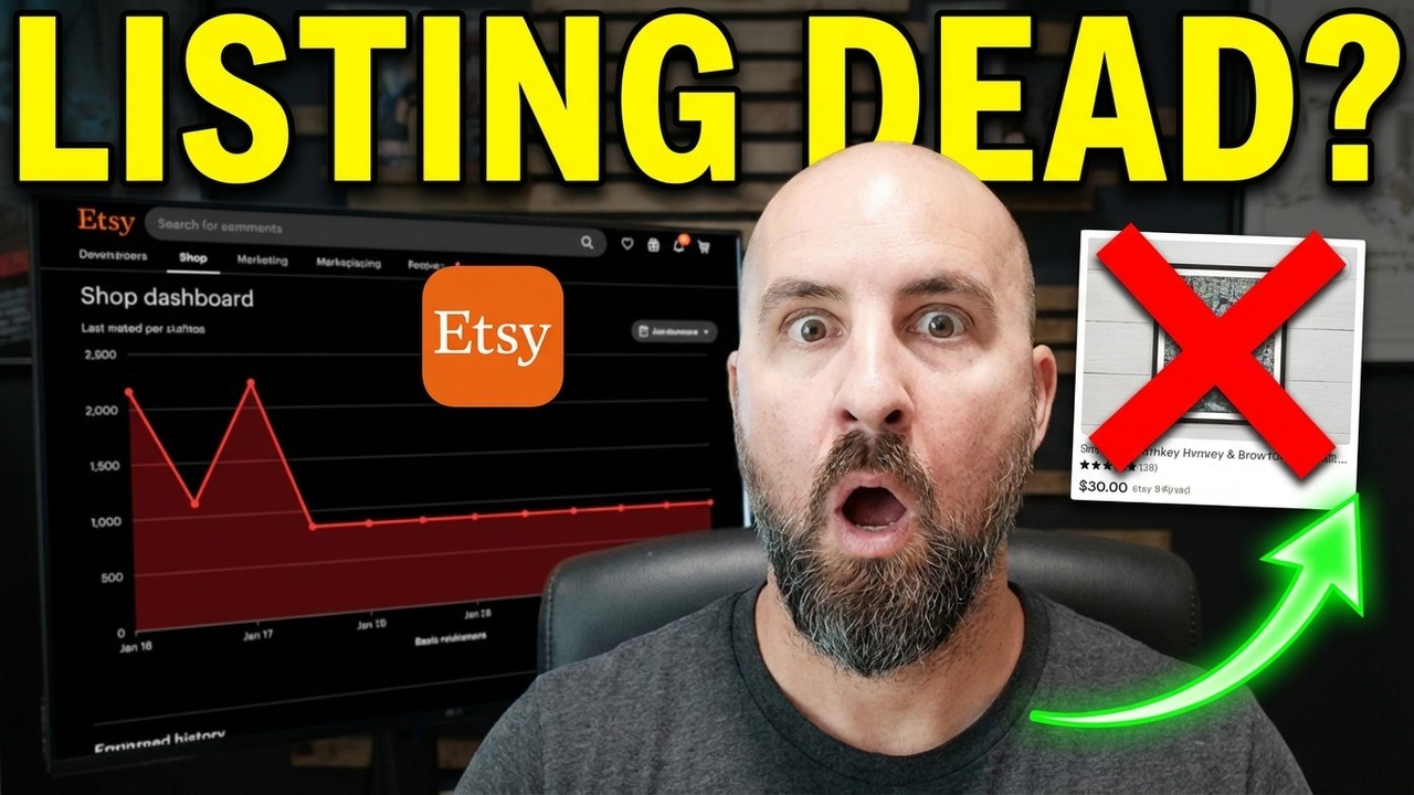 Я исправил неработающий товар на Etsy за 5 минут (вот точная схема).