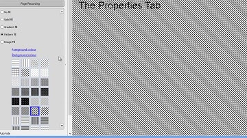 SMART Notebook Properties Tab
