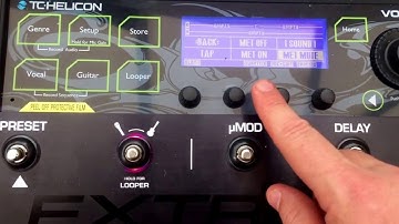 Beatbuddy and VLX3 looper sync setup