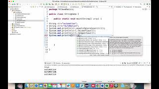 8. Strings &amp; Arrays  in Java