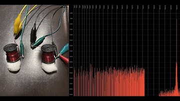 Two Ferrite Bobbin Core Inductors for a Sound Card VLF SDR receiver input - 20Khz AM signal example