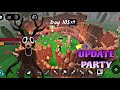 I Survived 105 Days in the CRAZIEST Update Party! 99 night in the forest