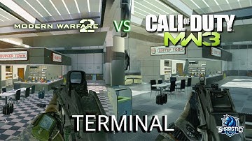 Which map is better? MW2 Terminal vs MW3 Terminal Map Comparison (PS3)