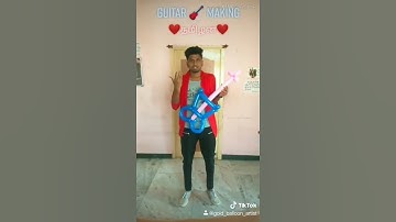 Guitar🎸 #balloon #making #artist #gold