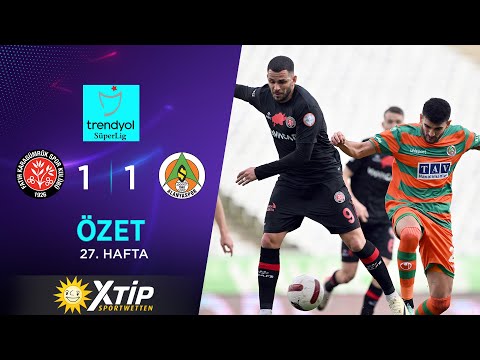 Merkur-Sports | F. Karagümrük (1-1) C. Alanyaspor - Highlights/Özet | Trendyol Süper Lig - 2023/24