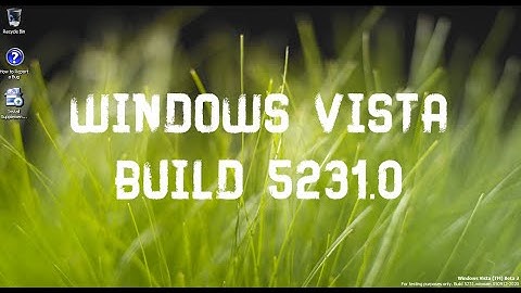 Windows Vista Build 5231 installing (+ aero and sound)