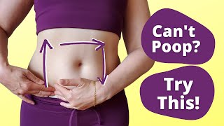Self Massage for Constipation +  Bonus Optimal Timing