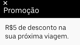 UBER - CUPOM R$5 REAIS 🤯🤑‼️