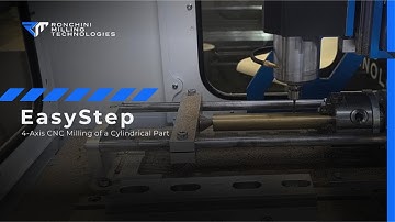 EasyStep | 4 Axis CNC Milling of a Cylindrical Part