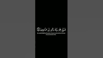 (وَلَقَد نَعْلَمُ أّنّكَ يَضيقُ صَدْرُكَ بِما يَقولونْ) 💔 بصوت القارئ ( إسلام صبحي )