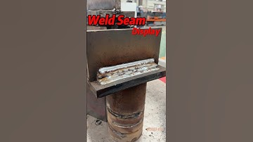 Mobile Vision Welding Robot: Weld Seam Display#evsrobot #weldingrobot #vision #welding #migwelding