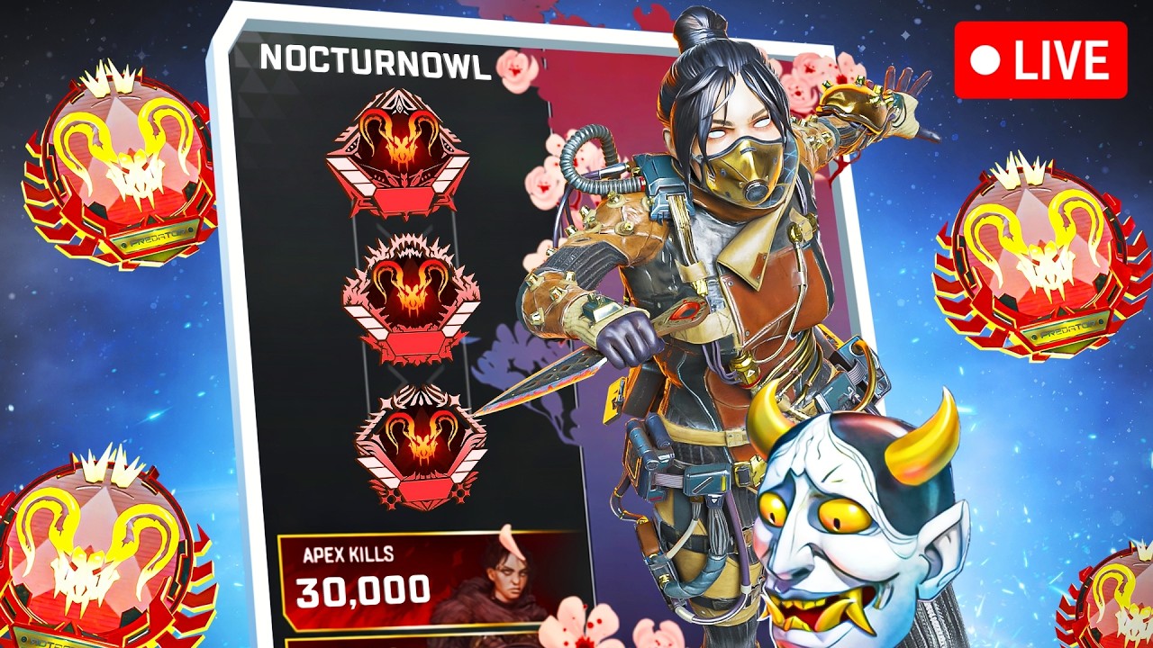 🔴 LIVE Top Predator Ranked Grind | Apex Legends Season 28 Pc On ...