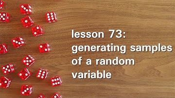 PB73: Generating Samples of a Random Variable