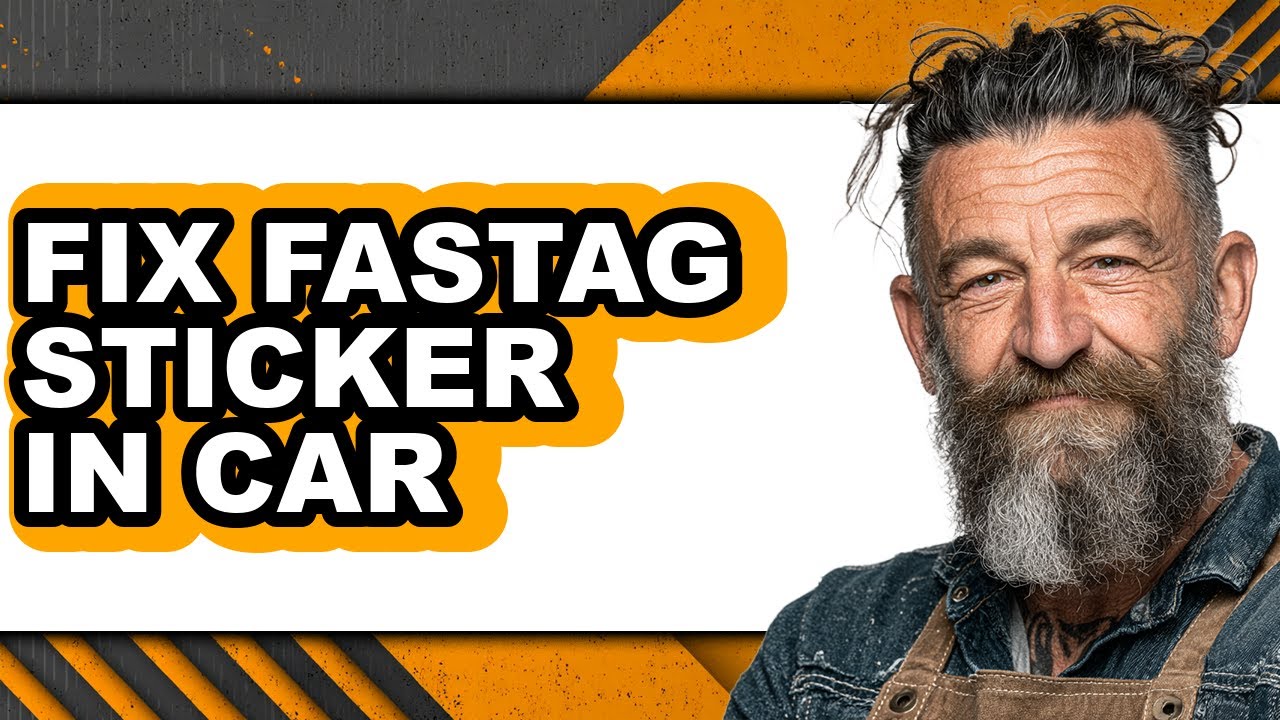 How to Fix Fastag Sticker in Car (updated) - YouTube