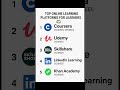 Top 5 Online Learning Platforms Every Learner Must Try in 2025 🔥 | Coursera, Udemy & More