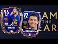 We Got TOTY Starter Messi and Ronaldo in FIFA Mobile 20! TOTY Messi in a Pack!