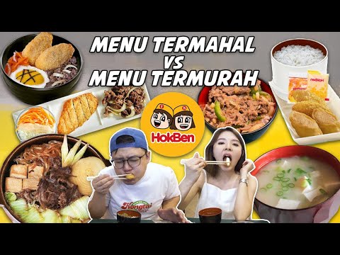 Masakan Bunda MENU TERMAHAL VS TERMURAH DI HOKBEN !! MANA YG LEBIH WORTH IT ?? Yang Lezat