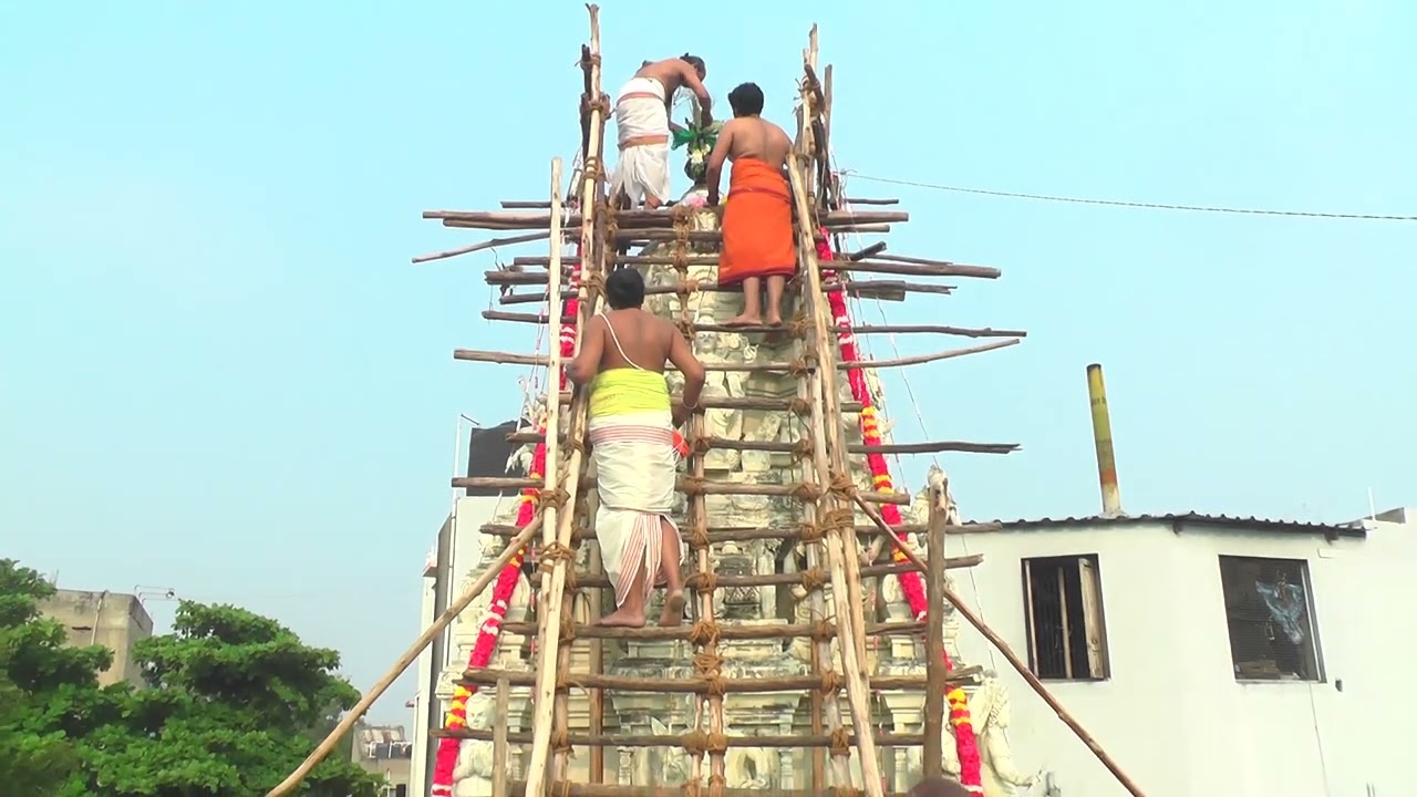 கோவில்பட்டி மார்க்கெட் ஸ்ரீ சக்தி விநாயகா சுப்பிரமணியசுவாமி ஸ்ரீ செல்லியா ரம்மன் கோவில் வருஷாபிஷேகம்
