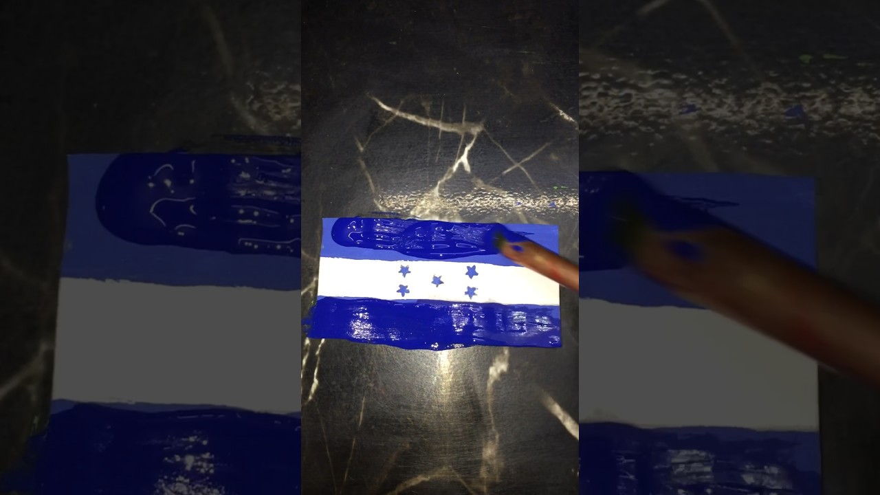 Drawing Honduras 🇭🇳 Flag, Pt.45 WHATS NEXT? 