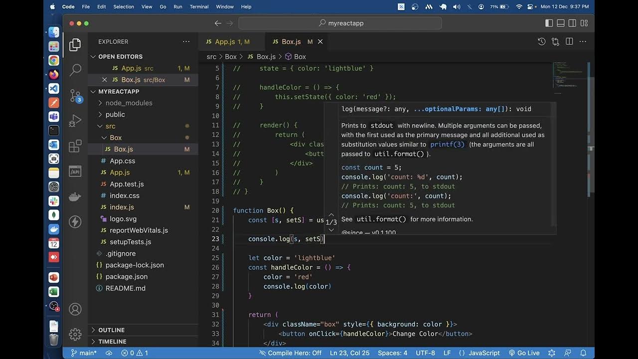 React Hooks Introduction, Rules Of hooks, and useState hook explained