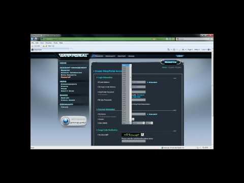 How-To WarpPortal Registering