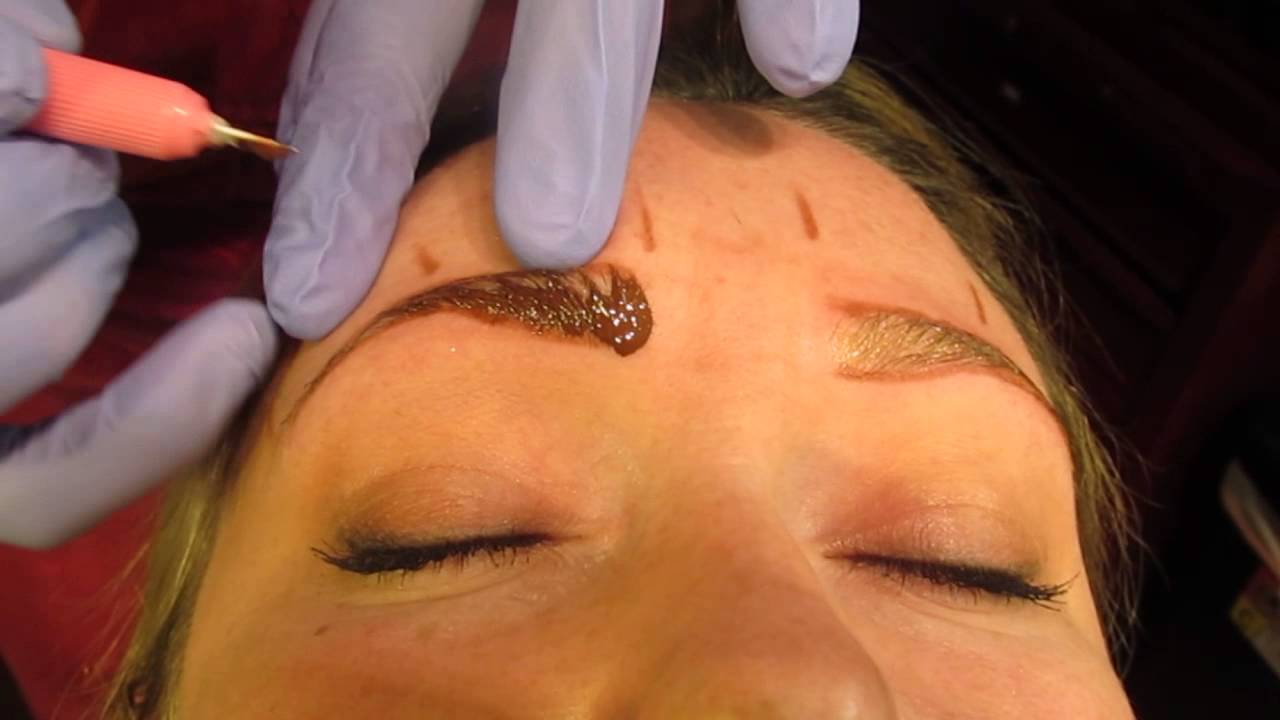 Permanent Makeup Nashville TN 615 596 1033 Microblade Eyebrows YouTube
