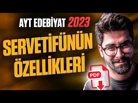 Servetifünun Edebiyatı Genel Özellikler (AYT Edebiyat Konuları - 2023)