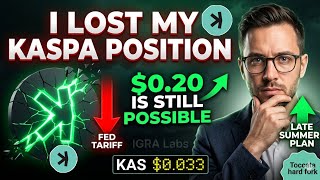 Is Kaspa Ever Going Back to $0.20? I'm Being Real With You