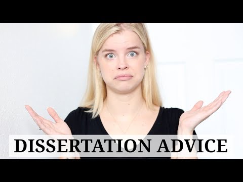 Dissertation Tips & Advice