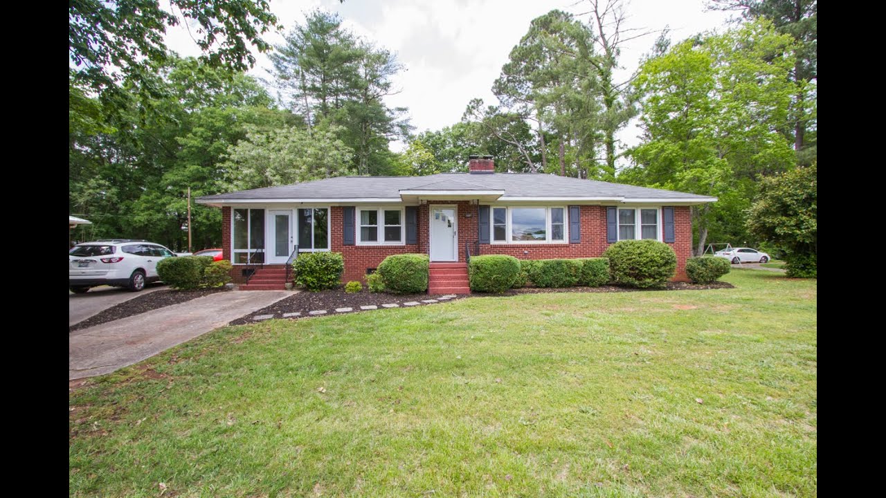 1607 E Calhoun Street Anderson SC YouTube