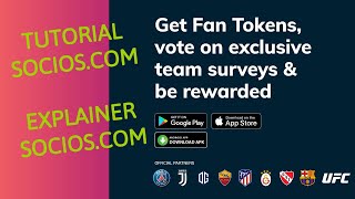 🆕💰TUTORIAL Socios.com - EXPLAINER Socios.com - THE BEST TUTORIAL Fan Tokens 2020 💰💰⚽ screenshot 4