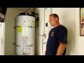 How to drain a  water heater