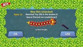 Snake Io New Event Boss Unlocked! The Map Epic Snakeio Gameplay Snake Game? screenshot 1