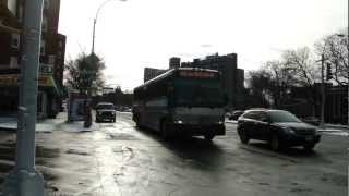 D4500CL BM5 and M7 PW #8017 at Woodhaven Blvd and Alderton Road (1-26-13)