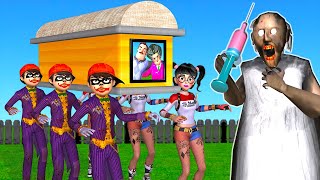 Scary Teacher 3D - Nickjoker And Tani Harley Quinn Troll Miss T Vs Hello Neighbors Bicycle Wheel