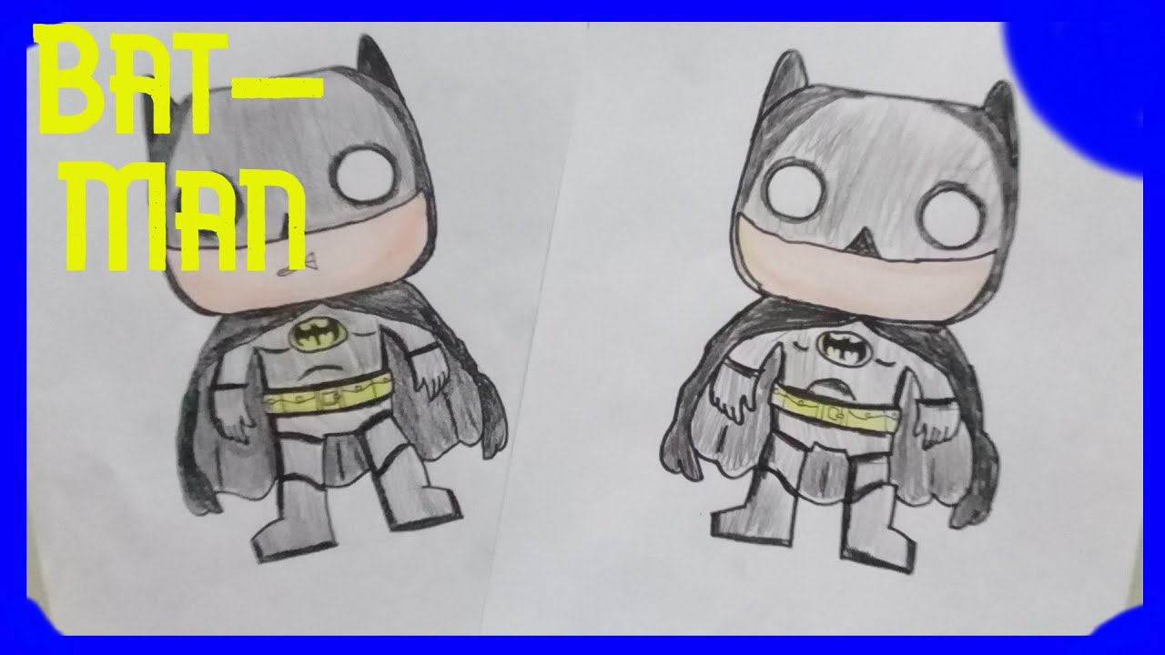 Cómo dibujar Batman 】 Paso a Paso Muy Fácil 2023 - Dibuja Fácil