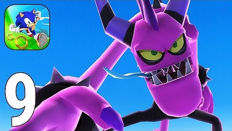 Sonic Dash - Endless Runner Gameplay Walkthrough Part 9 - Boss Battle Zazz! 2021 [iOS/Android Games]