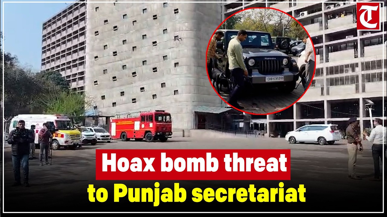 Security beefed up after bomb threat mail to Punjab secretariat