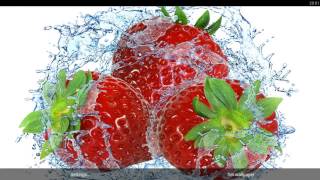 Fruits in Water Live Wallpaper screenshot 4