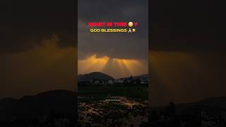 God blessings live captured 😳😱🤯#god #shorts #nature #public #youtubeshorts