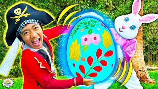 Pirate Ryan vs. Easter Bunny EPIC Egg Hunt! by Ryan's World 236,211 views 1 month ago 8 minutes, 56 seconds