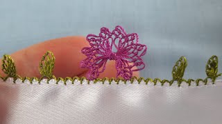 Çengelli İğne Ile Fiyonk Yapımı