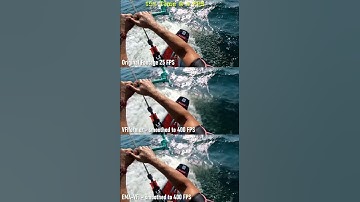 AI VFI Comparison - Extreme Challenge - VFIformer vs EMA VFI | Kite Surfer