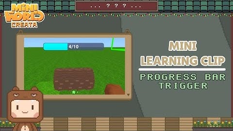 Mini Learning Clip :  Progress Bar Trigger
