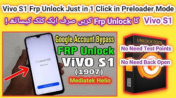 Vivo S1 FRP Bypass unlock tool Ultimate Guide 2024