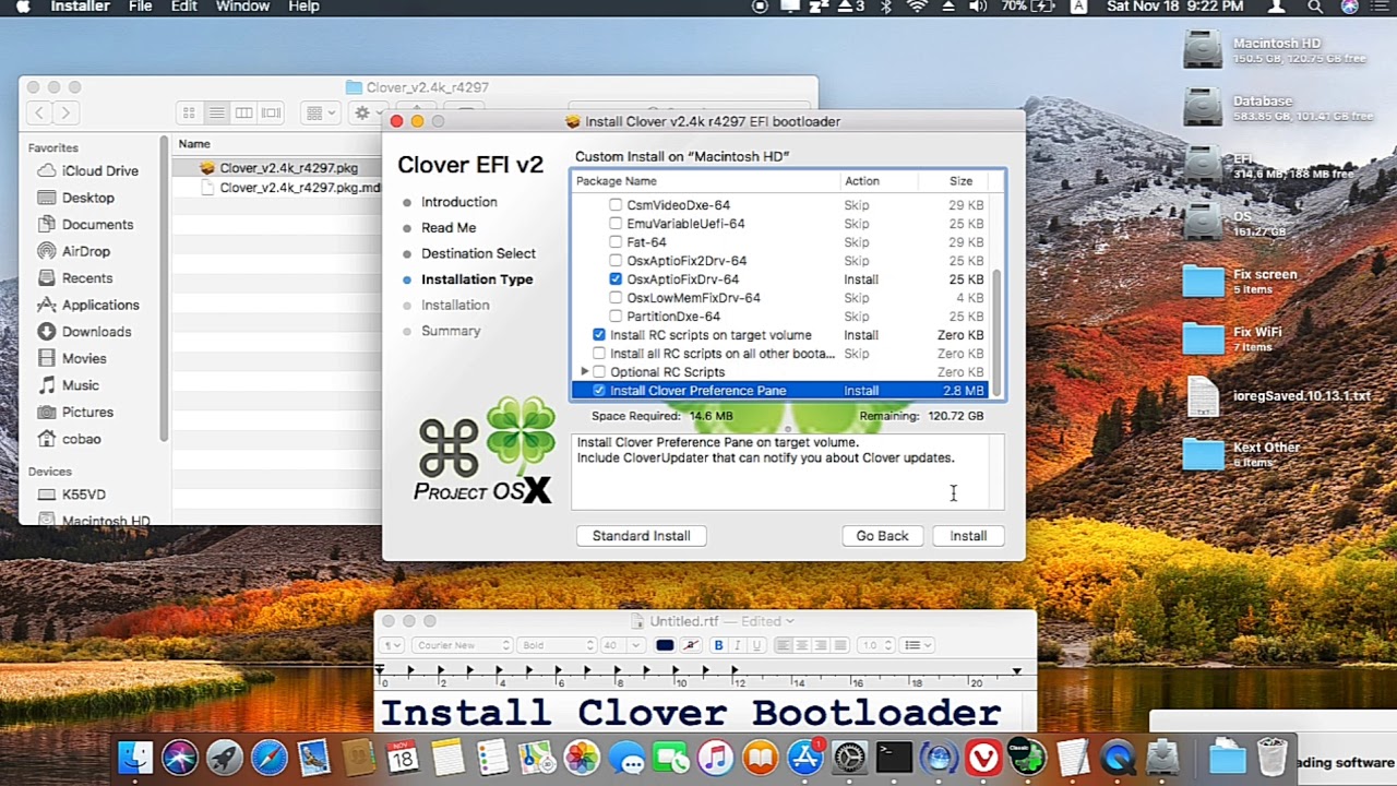 clover efi bootloader