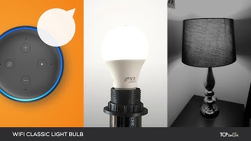 TCP Smart WiFi Dimmable Warm White LED Bayonet 60W Light Bulb - No Hub Required